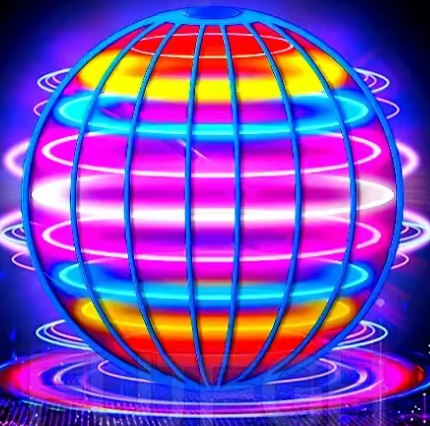 Magic LED Flying Orb Spinner